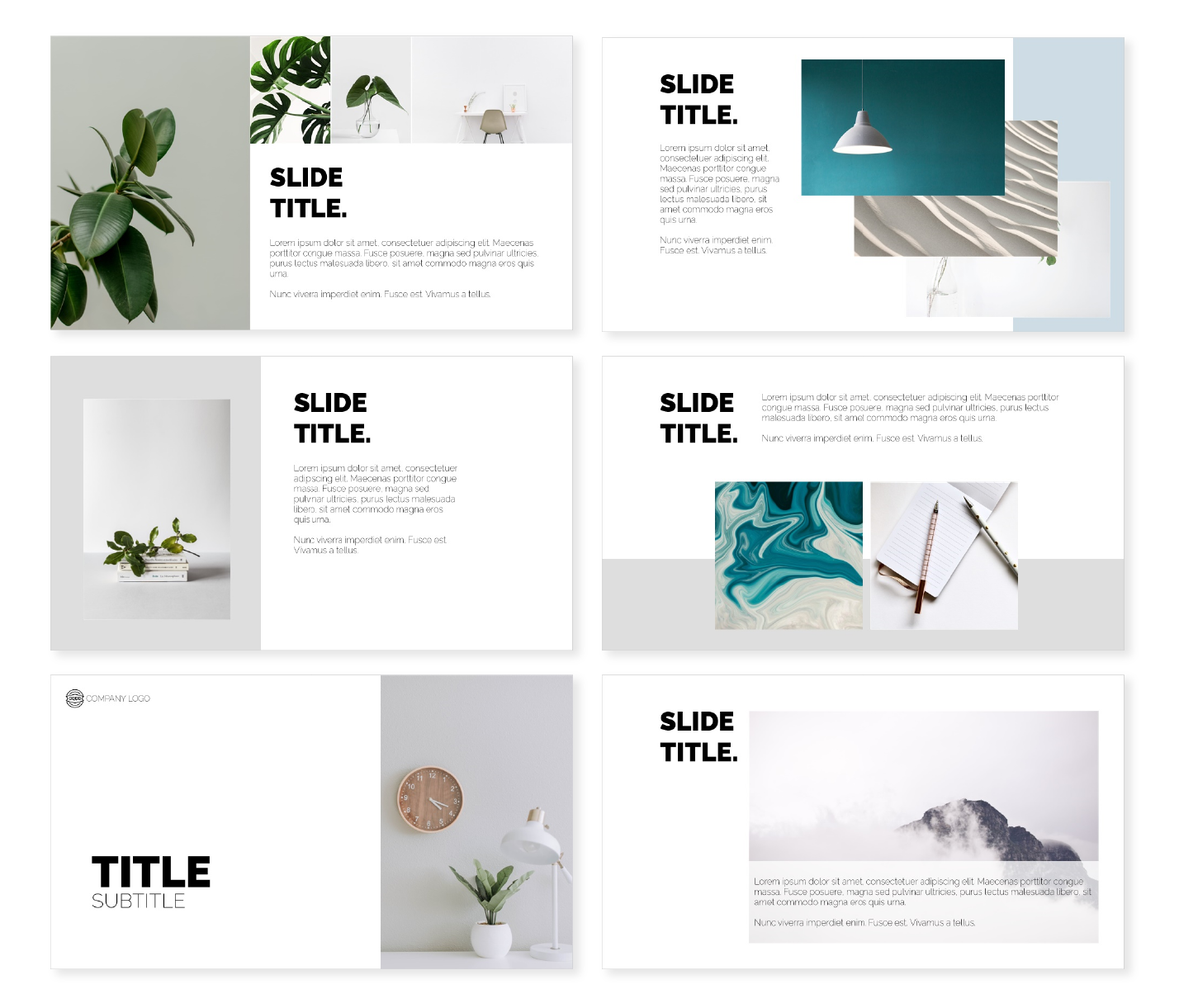 Minimalist Template Design